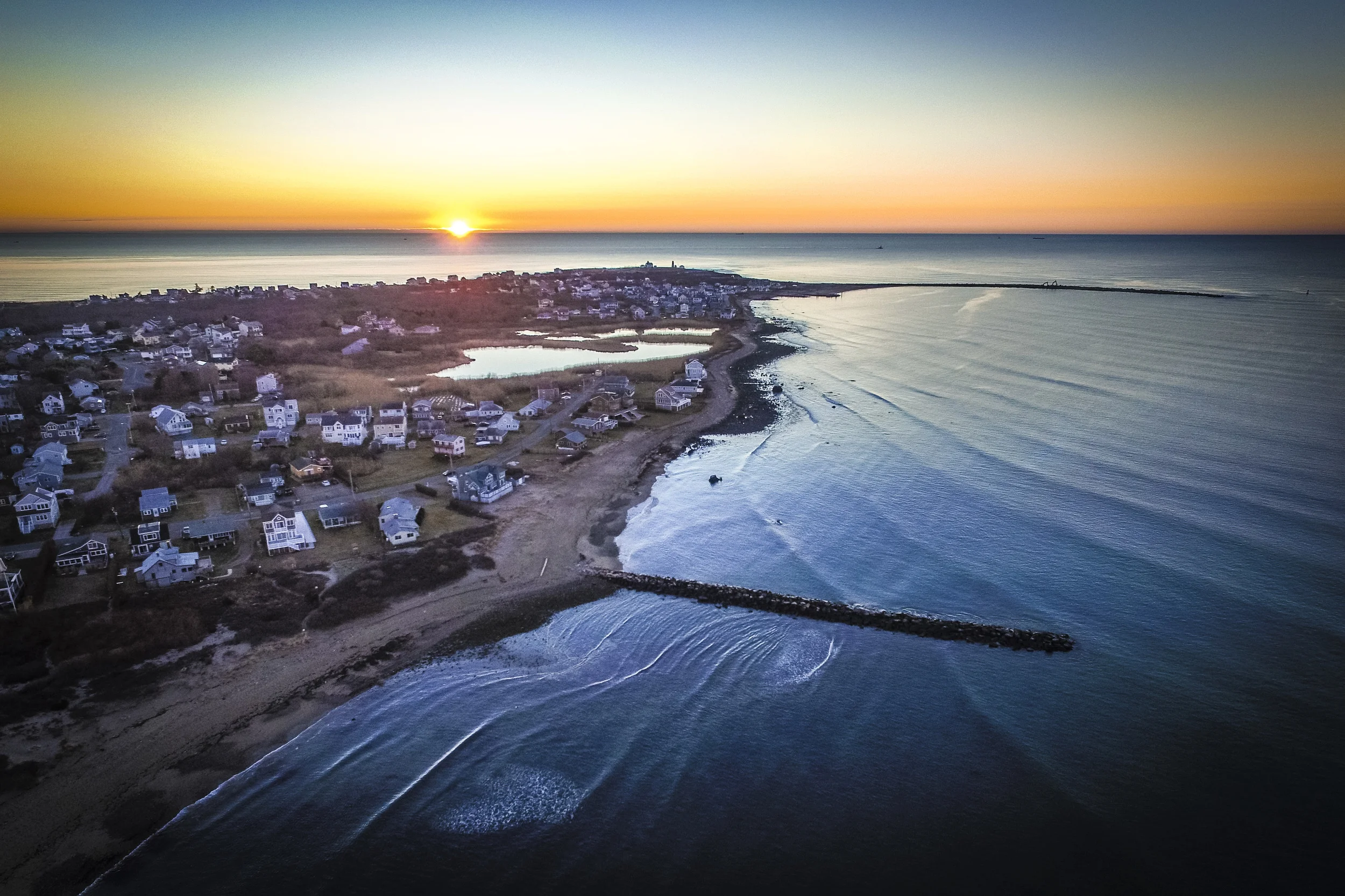 Sunrise Over Point Judith