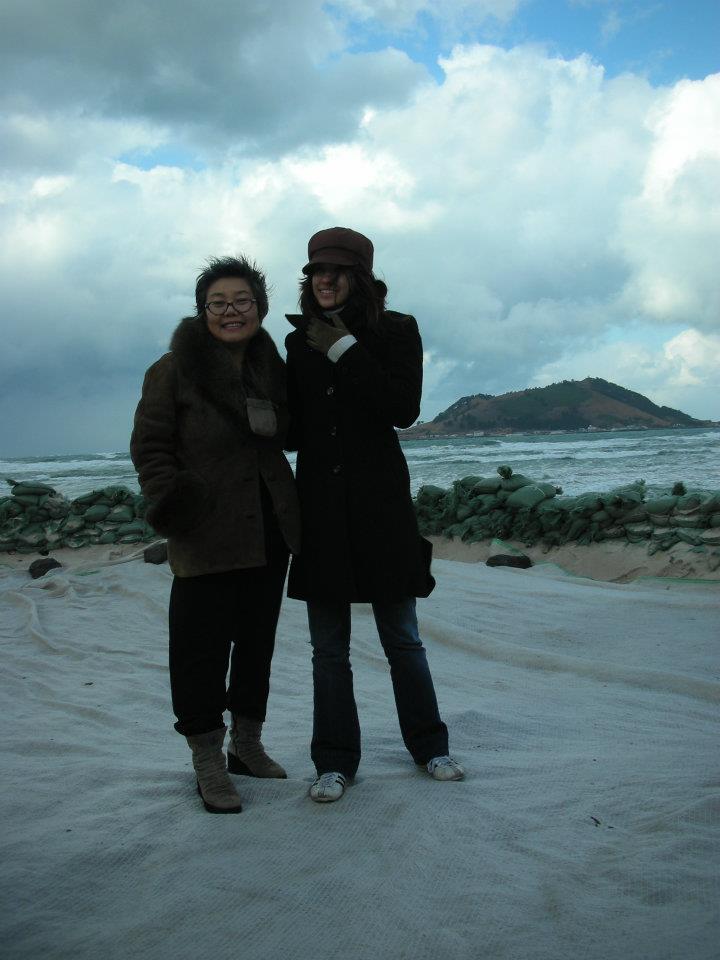 Soonja and I during my trip to Jeju