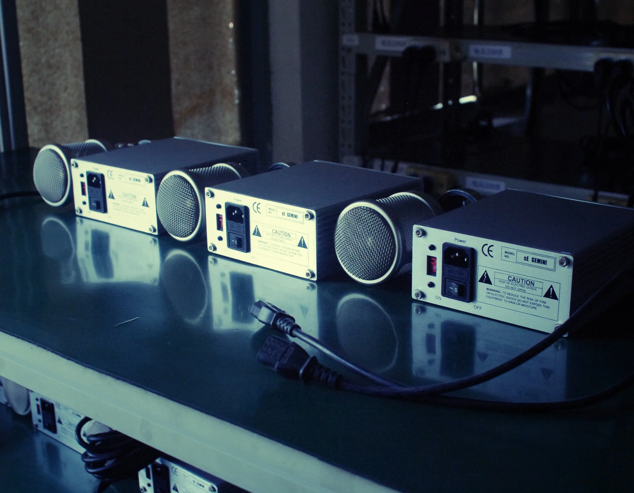 A group of Gemini II's ready for testing.