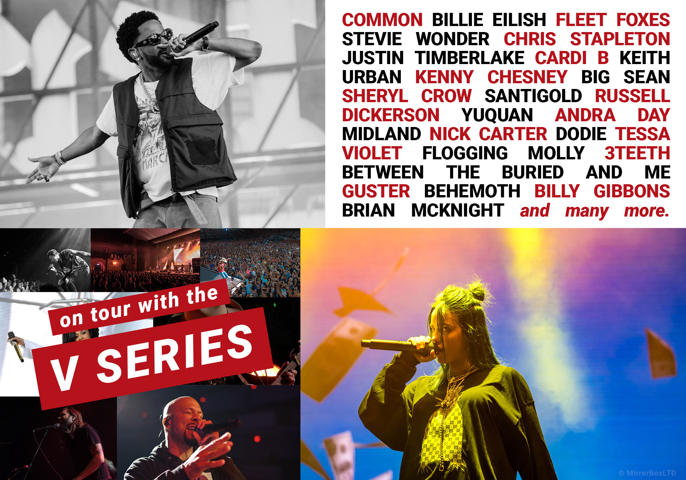 On Tour with the V Series