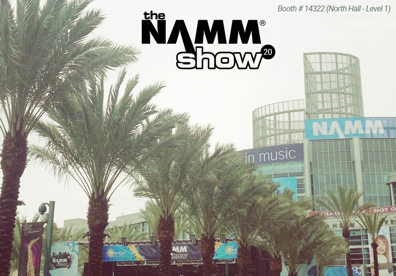 See you at The 2020 NAMM SHOW!