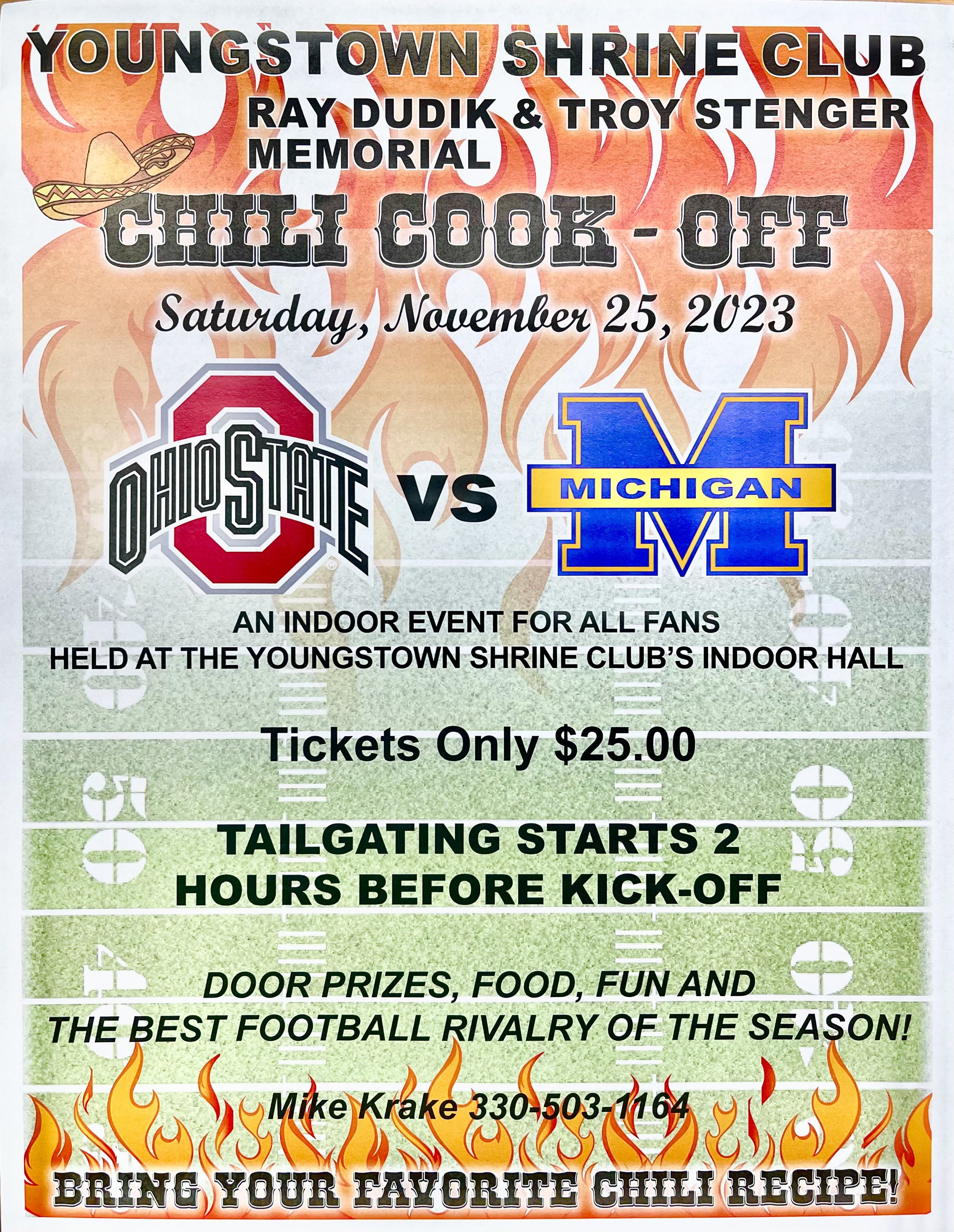 Chili Cook-off, Ohio State vs. Michigan State