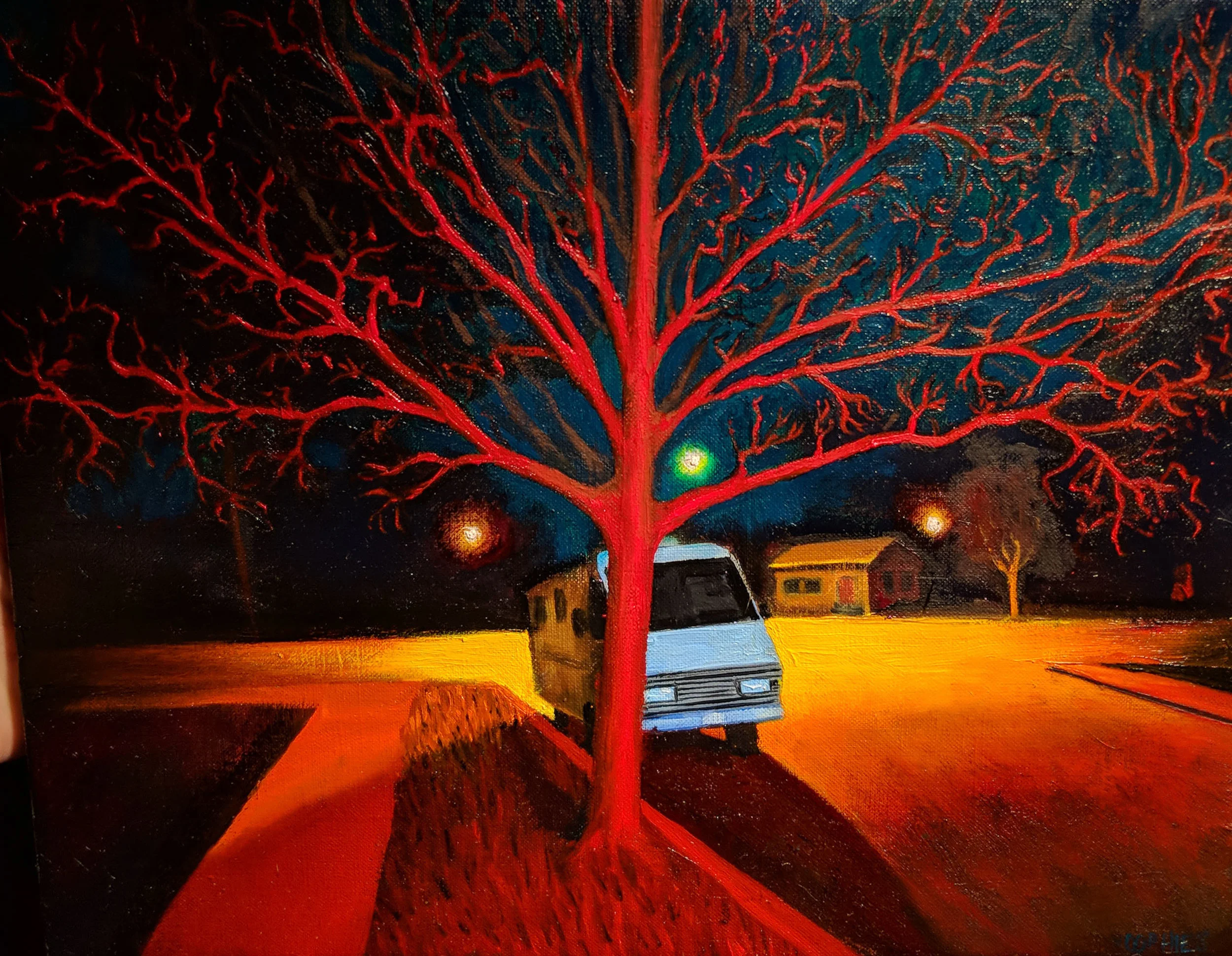 oil on linen 11 x 14 inches