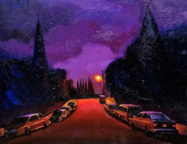 oil on linen 12 x 15 inches