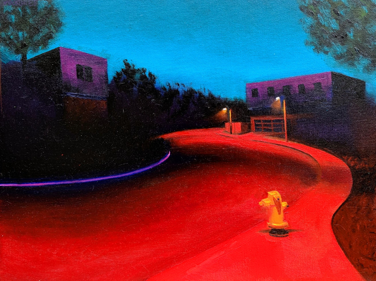 oil on linen 12 x 15 inches