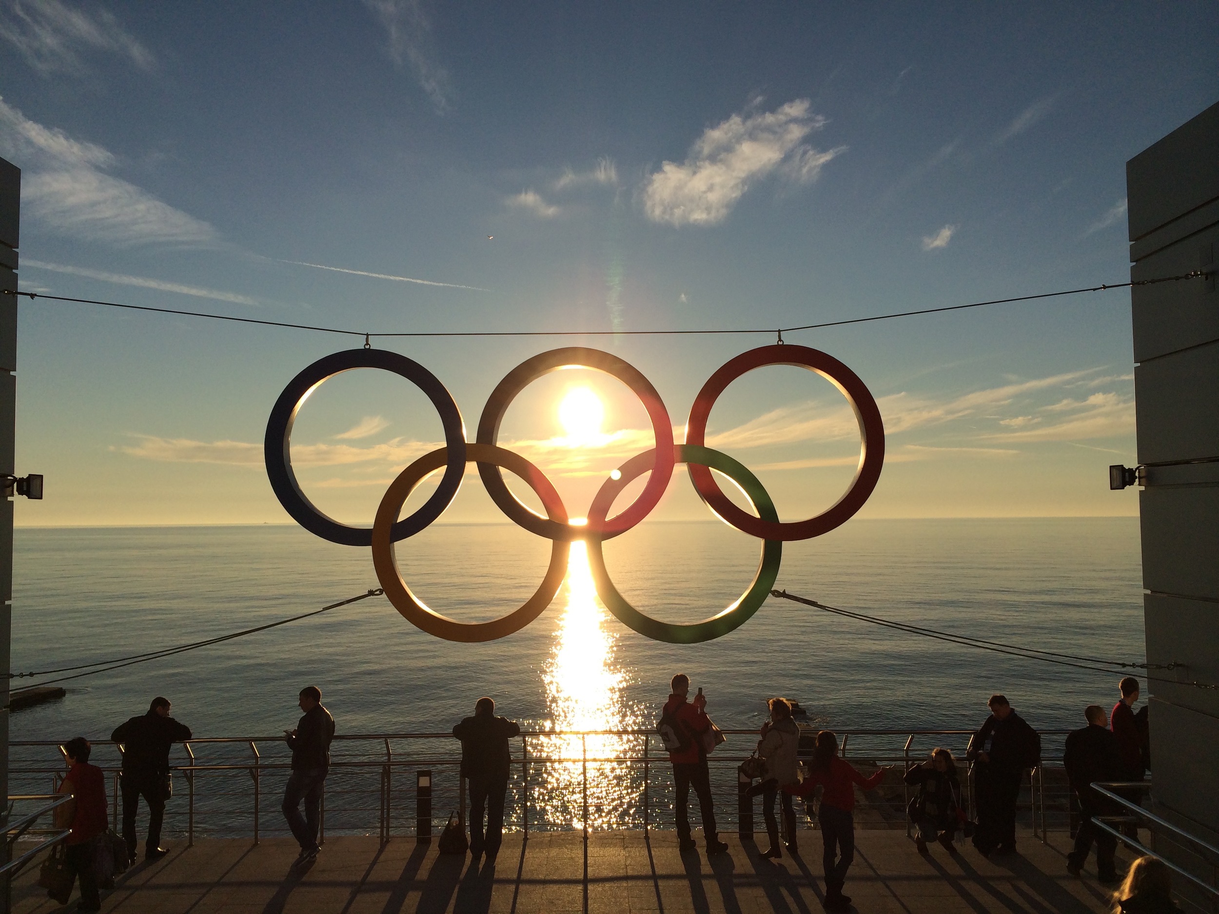 Olympics Rings at Sochi