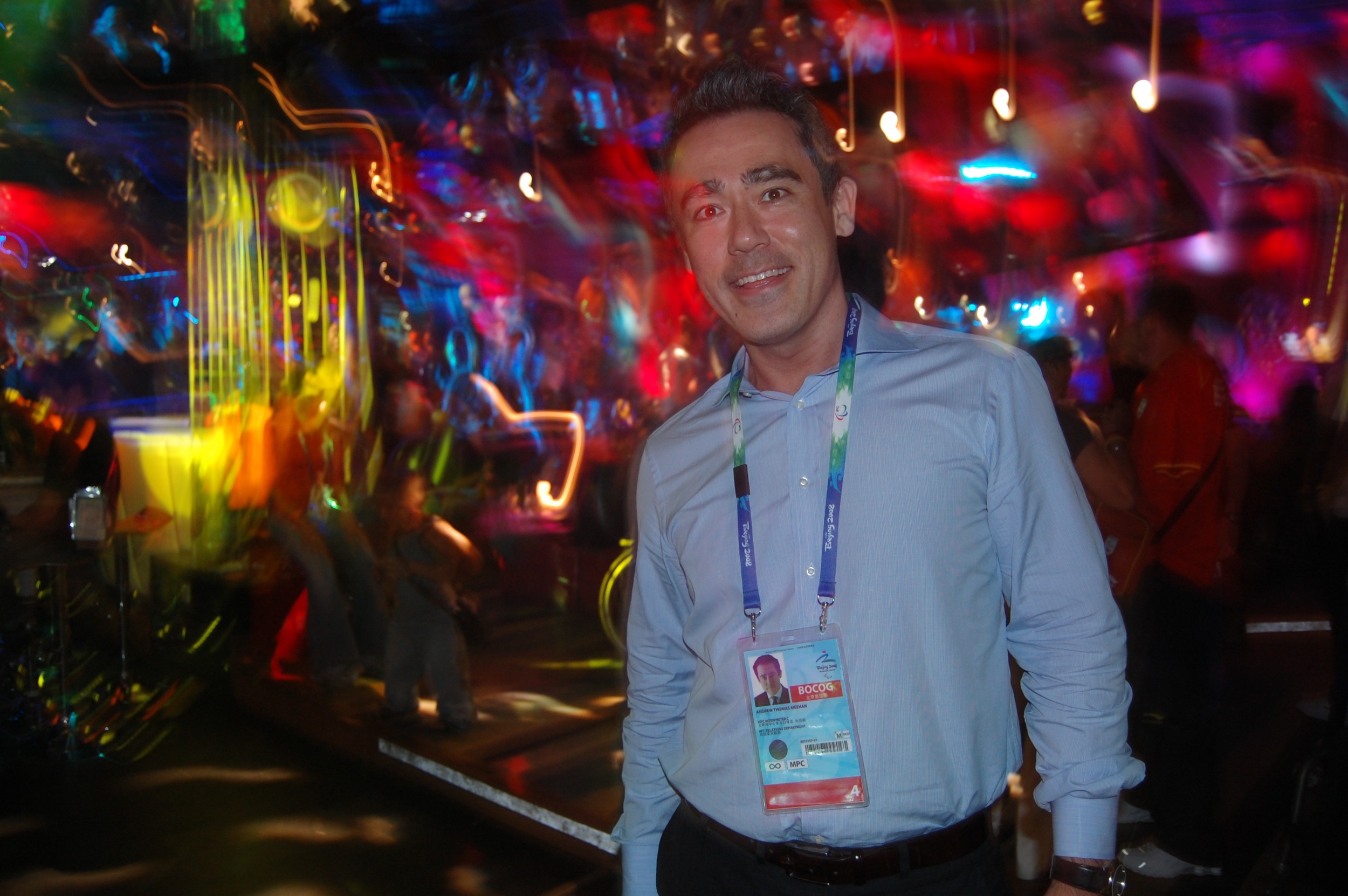 Me at Beijing Paralympics Medalists Afterparty