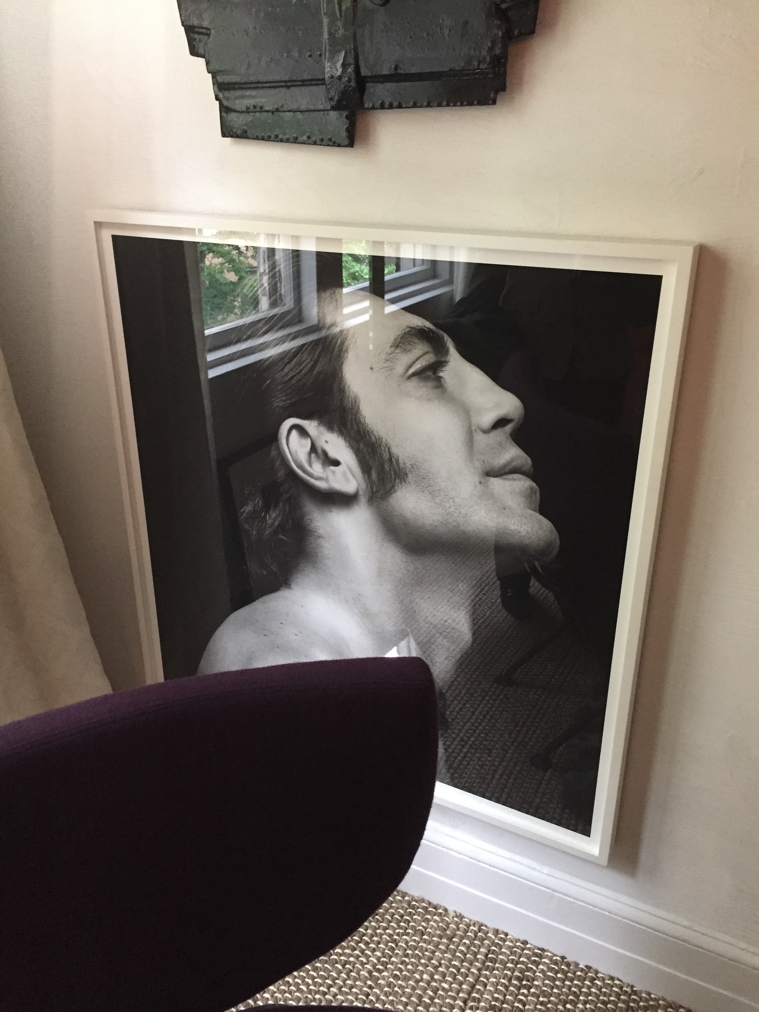 Oh you know, just Javier Bardem hiding in the corner...swoon!