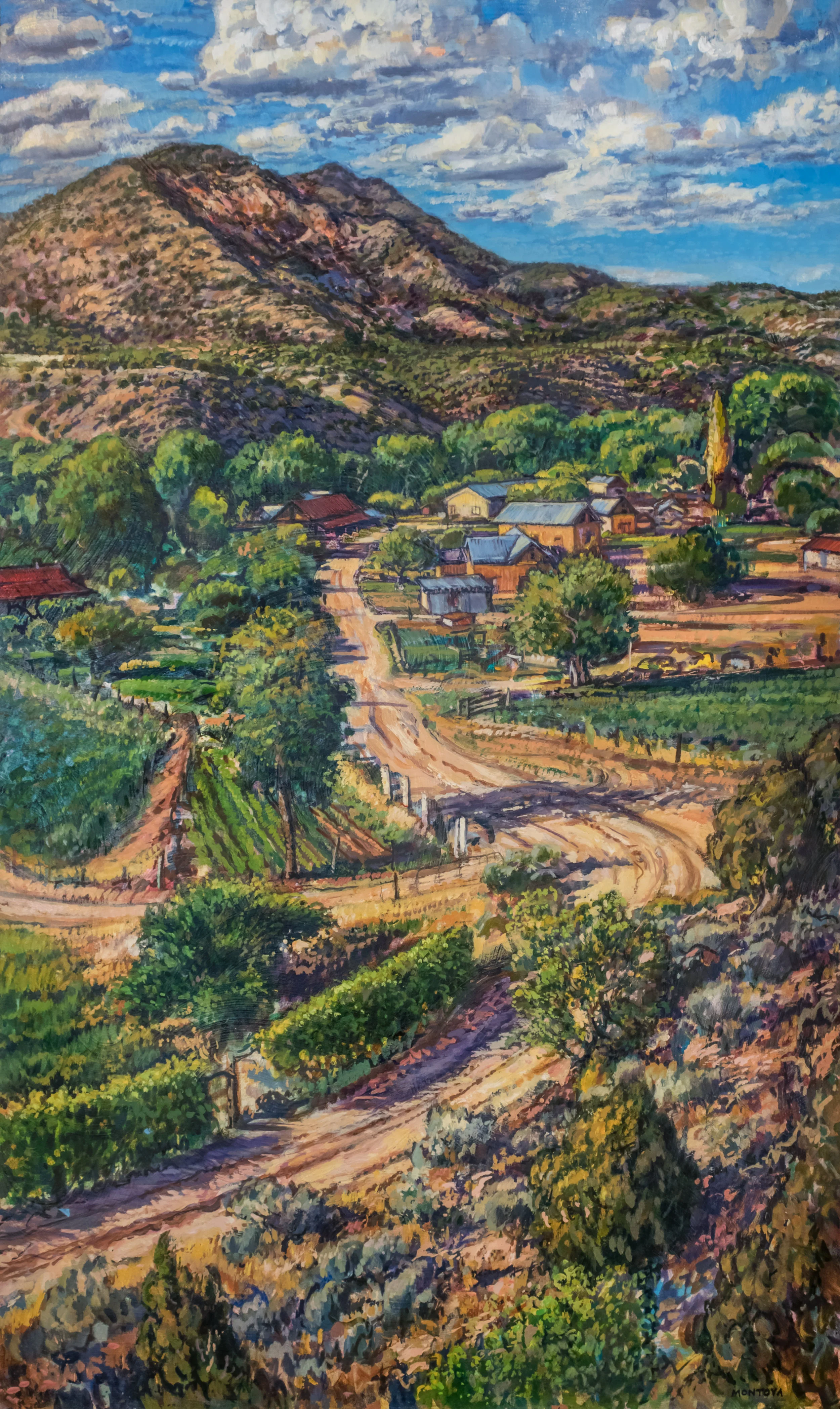 Calle Al Pueblo by Roger Montoya