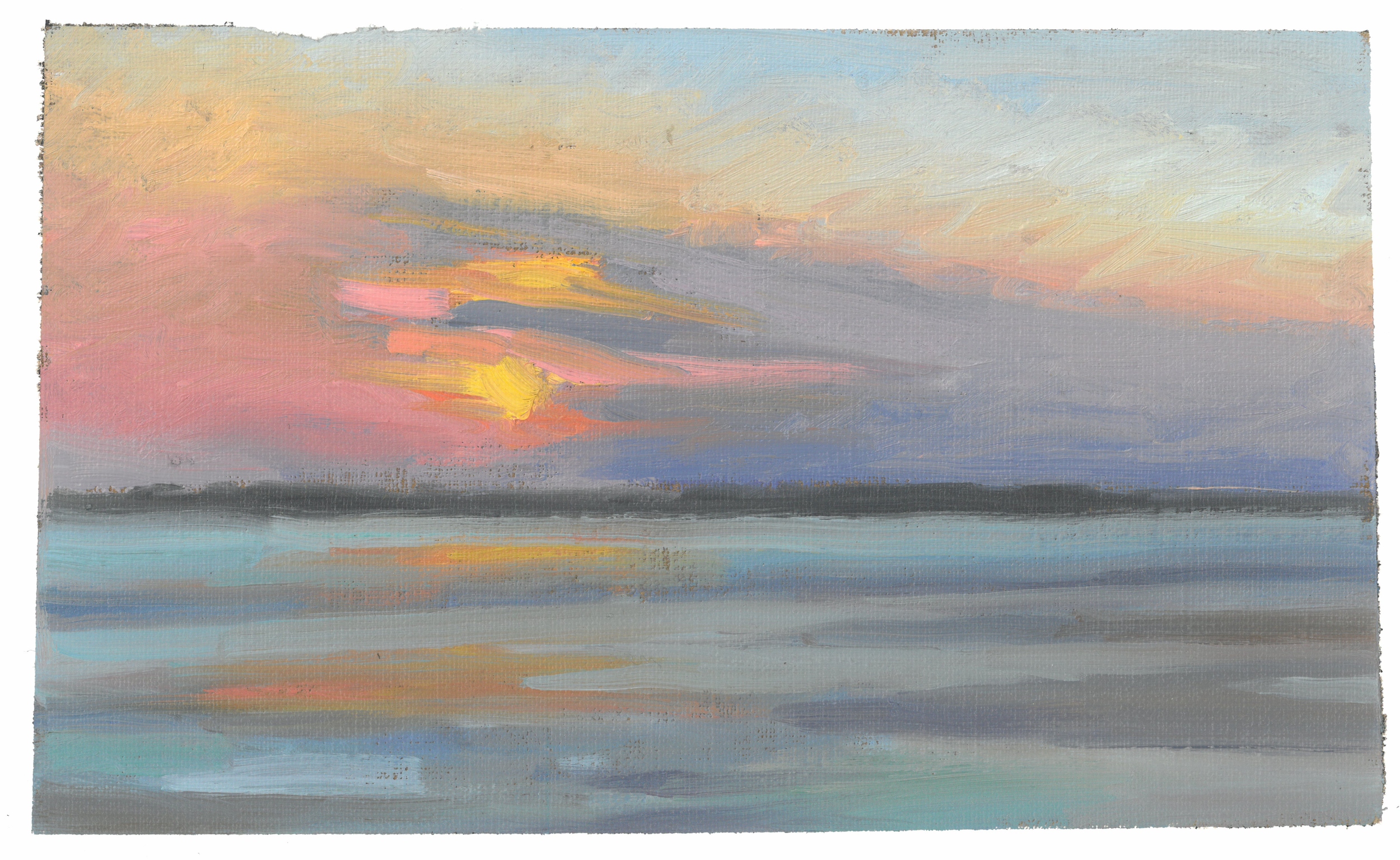 One of the great advantages of painting is that it can be very abstract, where the camera is very literal.