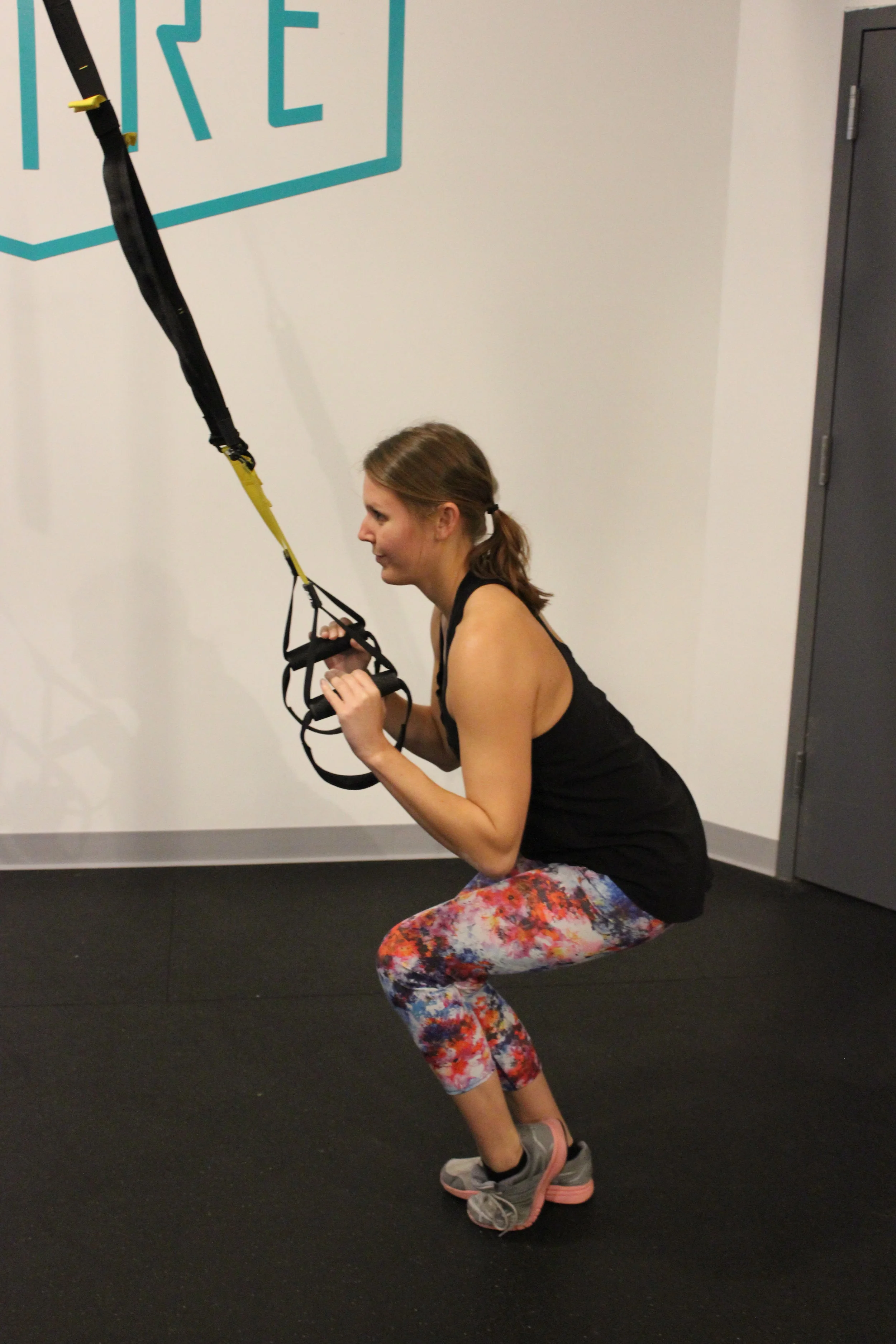 Single Leg Squat with TRX