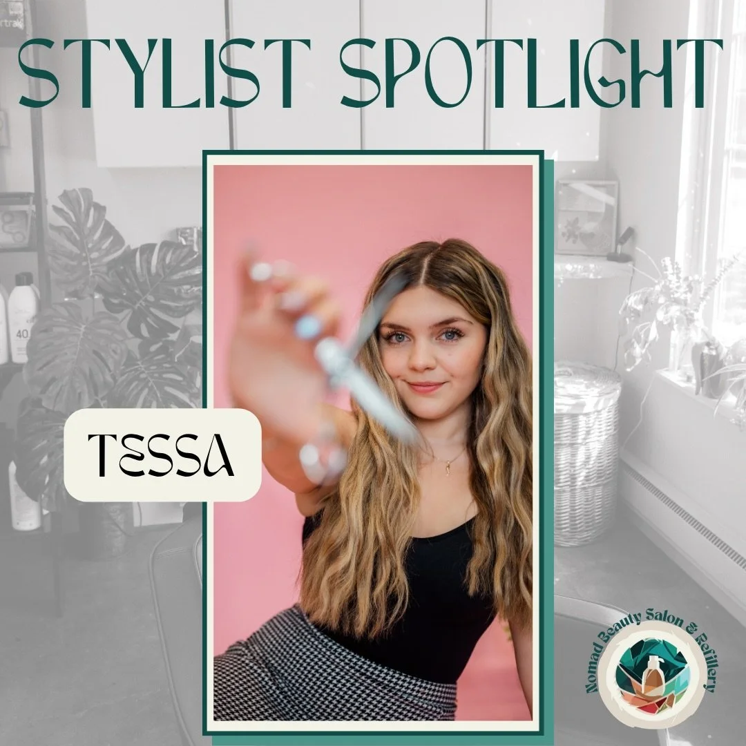 Have you met Tessa? 👋

@beauty.bytessamarie has been with Nomad since 2024, and we are so lucky to have her! 🫶🏼

Graduate from the @douglasjinstitutes in Royal Oak, Tessa has had a passion for hairdressing from a young age (yes even younger than s