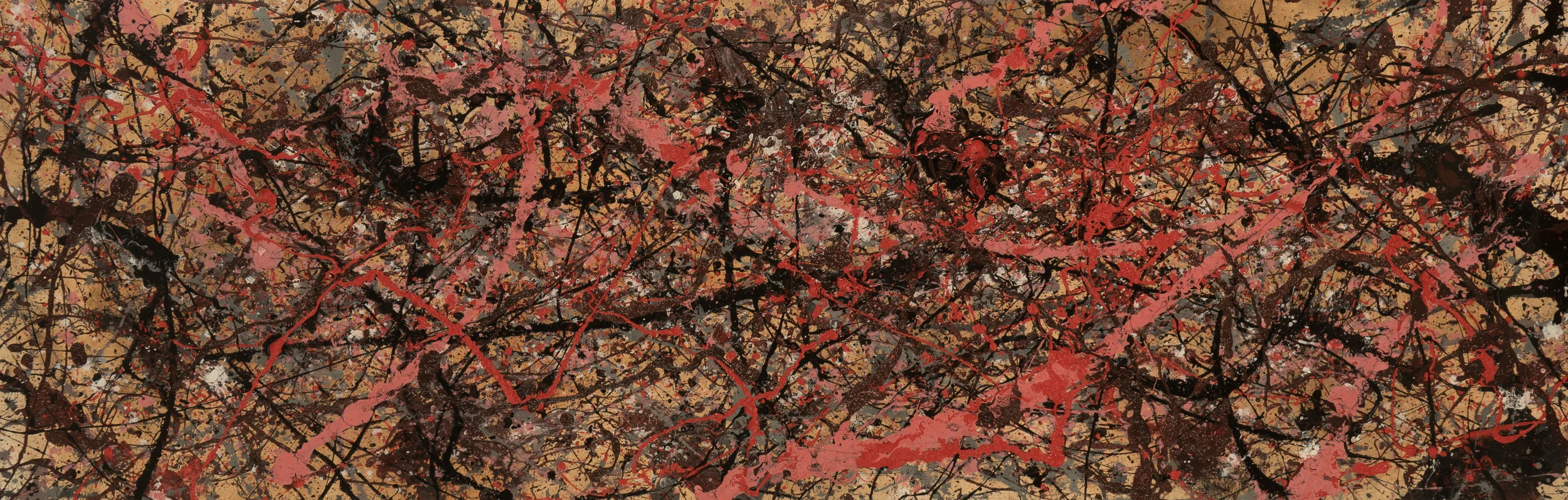   Abstract expression (Red),&nbsp;2010 Oil on Canvas 36" x 60"  