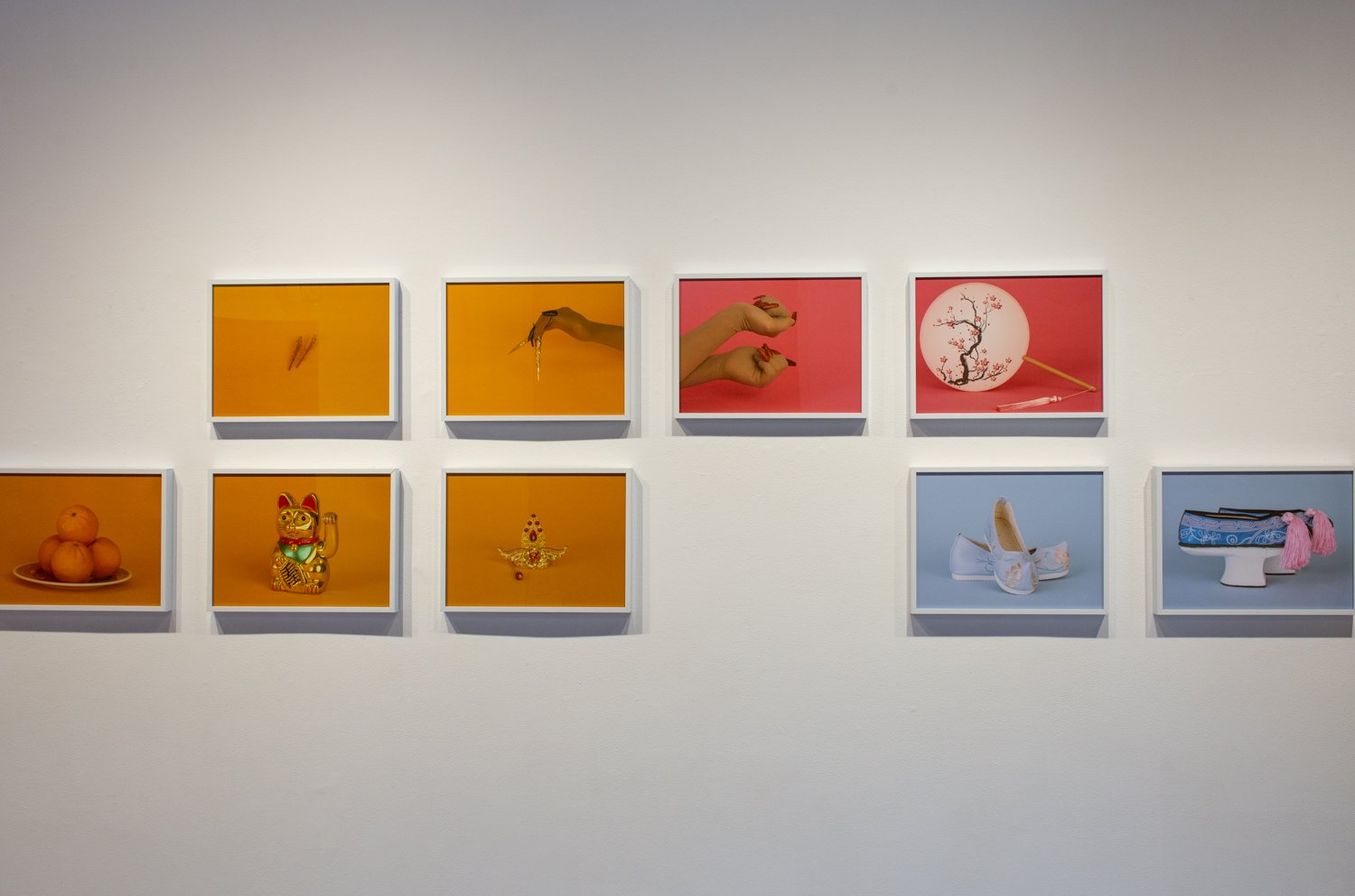  Documentation from infinite gestures for finding luck, Houston Center for Photography, Houston, TX, 2023 