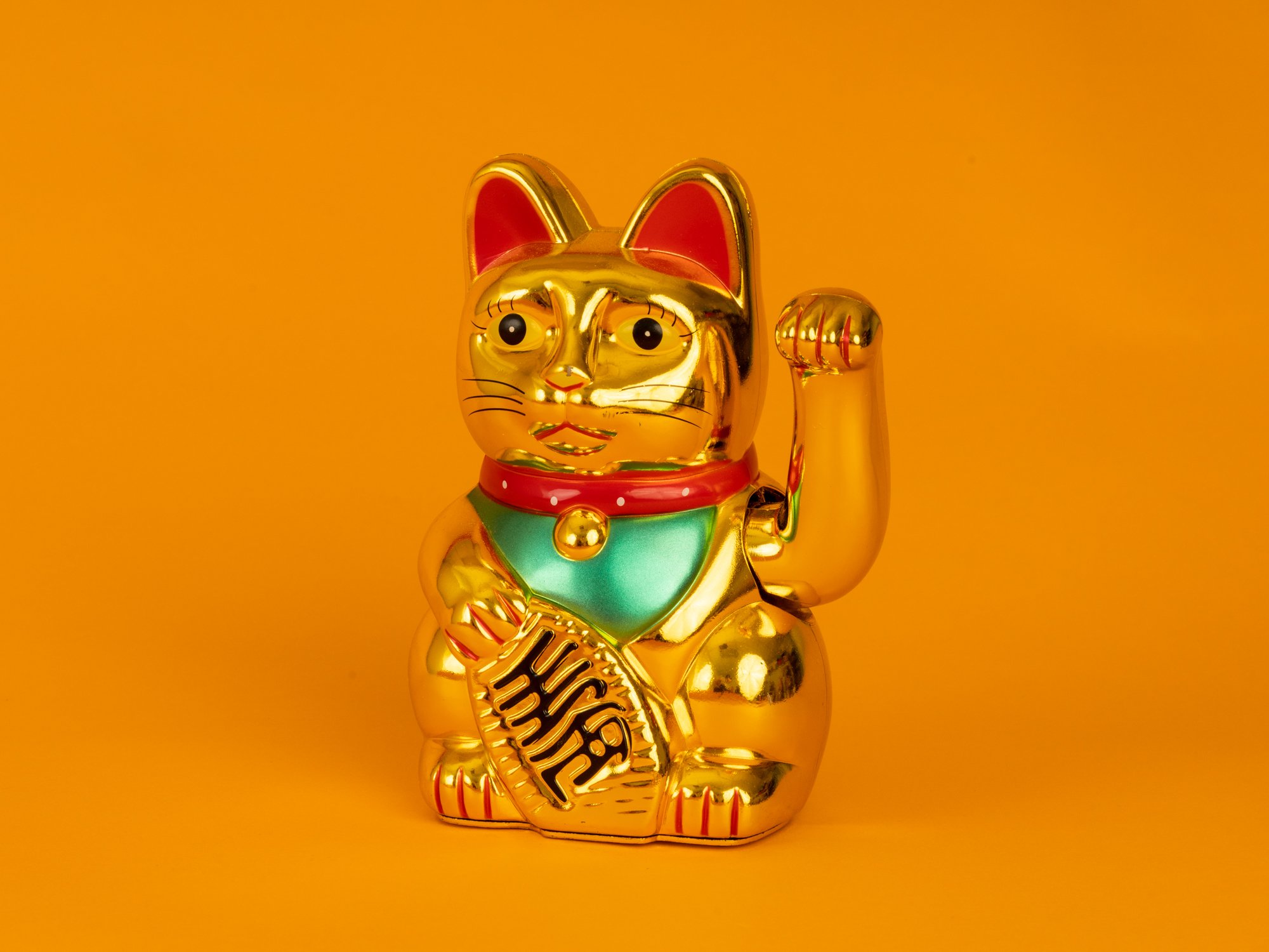   Chinese Lucky Cat (Originated in Japan, it’s actually called Maneki-Neko. It’s not Chinese at all, but can you tell the difference?) , 2021 