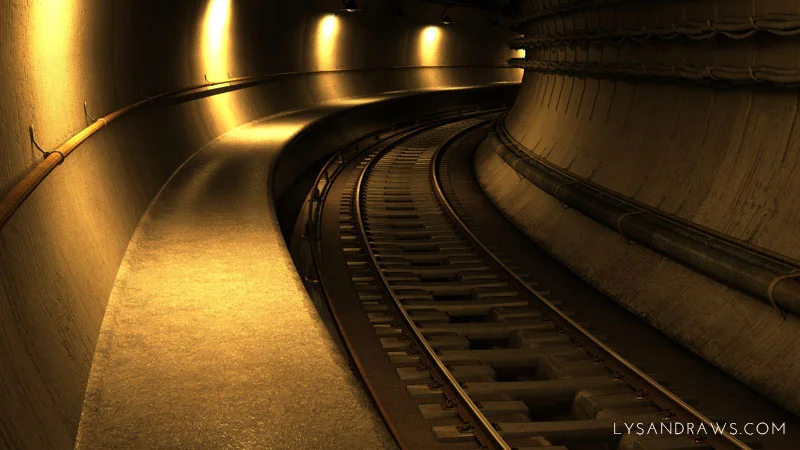 Subway (concept, models, textures, lighting)