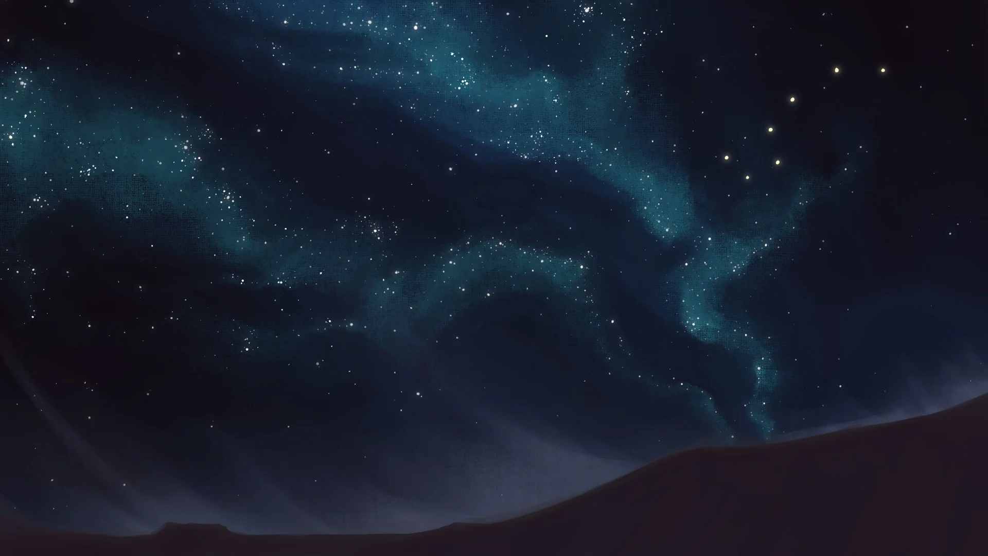 Desert sky concept by Lysandra Nelson.
