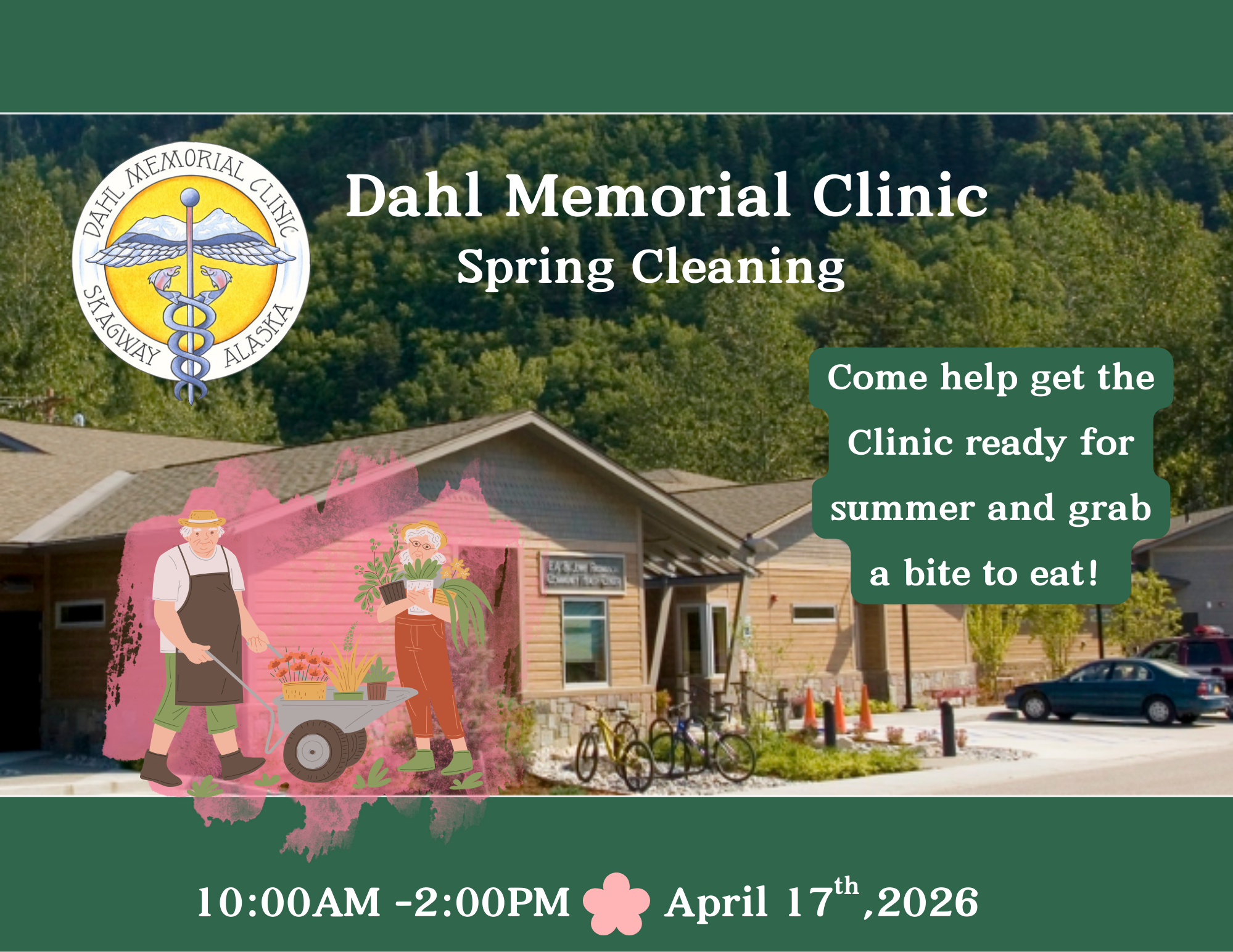 Spring Clean at the Dahl Memorial Clinic 