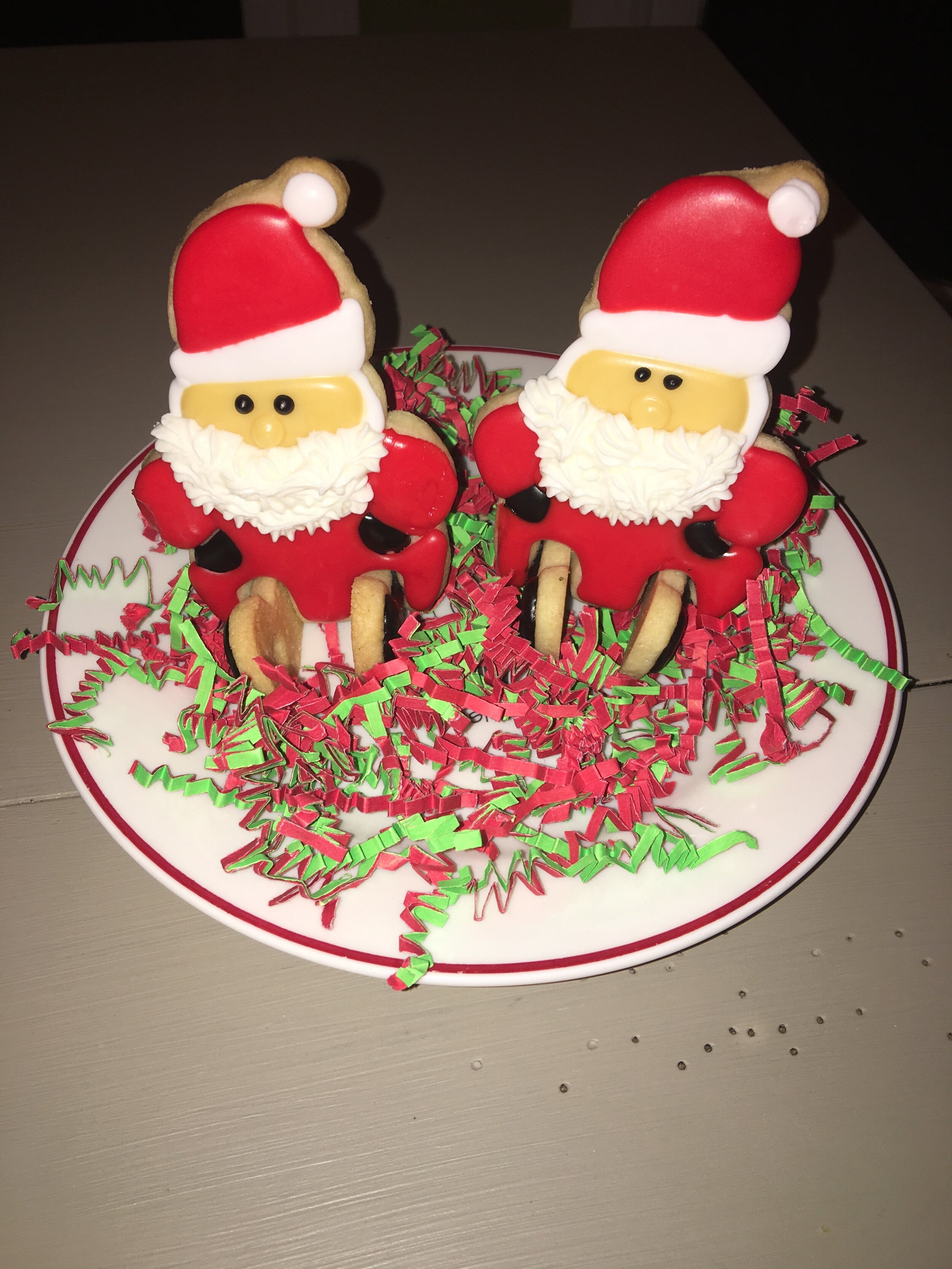 Santa Cookies 