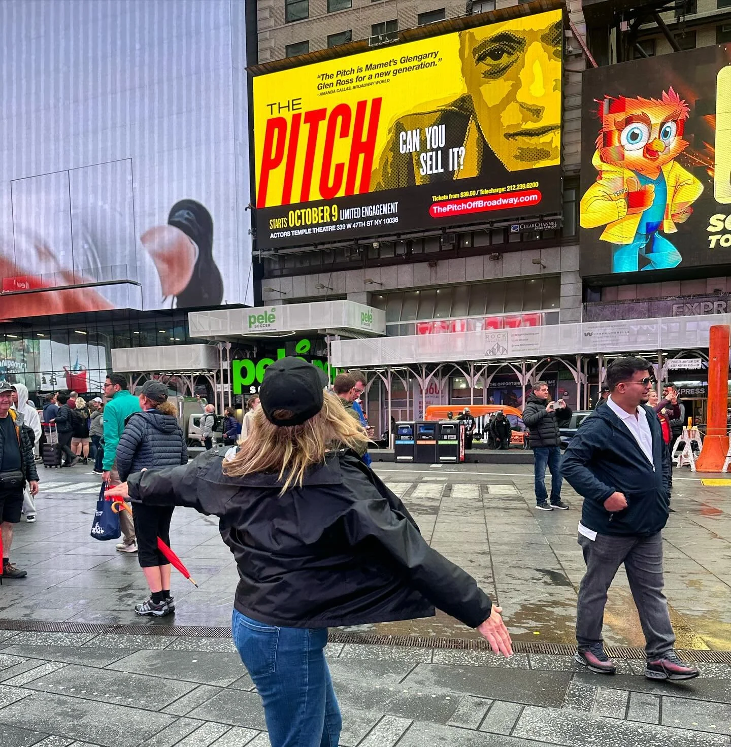 So excited for The Pitch opening TOMORROW in New York City!! head over to thepitchoffbroadway.com and get your tickets! @supertrantastic @tomalper @philhendrie @mikekeller.tv @marcdjohnsonjr @baci7107 @thegranthall @joeyrussojr  @makennaweyburne