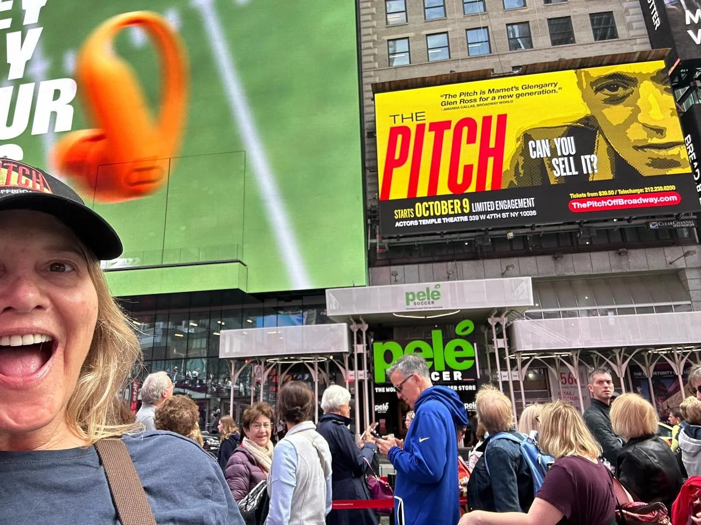 It’s all happening! The Pitch officially opens tomorrow Thursday! I’m so proud of the entire cast. Everyone has been working really hard. Thank you to our director and cast! @mikekeller.tv  @supertrantastic @tomalper @philhendrie @marcdjo