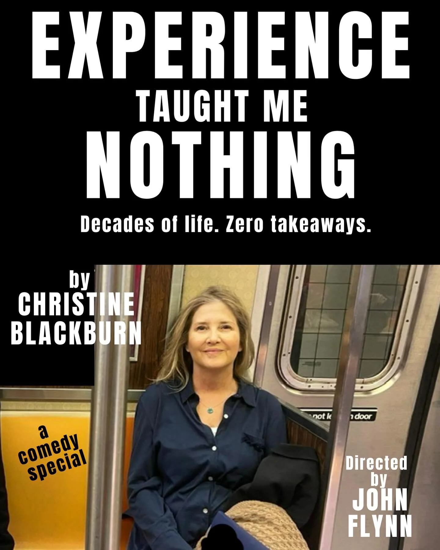 Join me this Saturday, January 17 for the opening of my solo show Experience Taught Me Nothing directed by @john_flynn99 as part of the #30MinuteOrLessFestival @combinedartformasylum  tickets are only 10 bucks guys and in the bio above. Thank you for