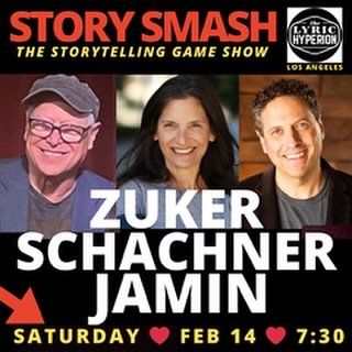 It&rsquo;s coming&hellip;. Be the hero in your relationship and get tickets to the funniest show in Los Angeles @storysmash !! With @dannyzuker @michaeljaminwriter @your_friend_abby and spitting the wheel are comedians @jwash01 @losfelizkitty and @ka
