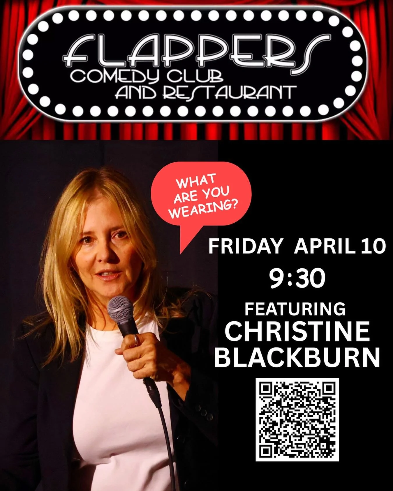 Friday at @flapperscomedy !!
