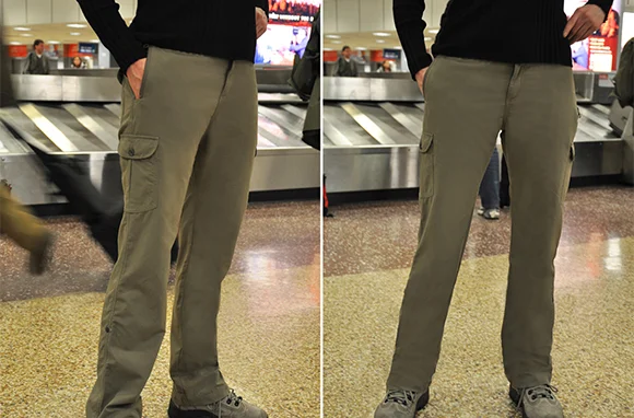 WEARABLE SECURITY: Pick-Pocket Proof Travel Pants
