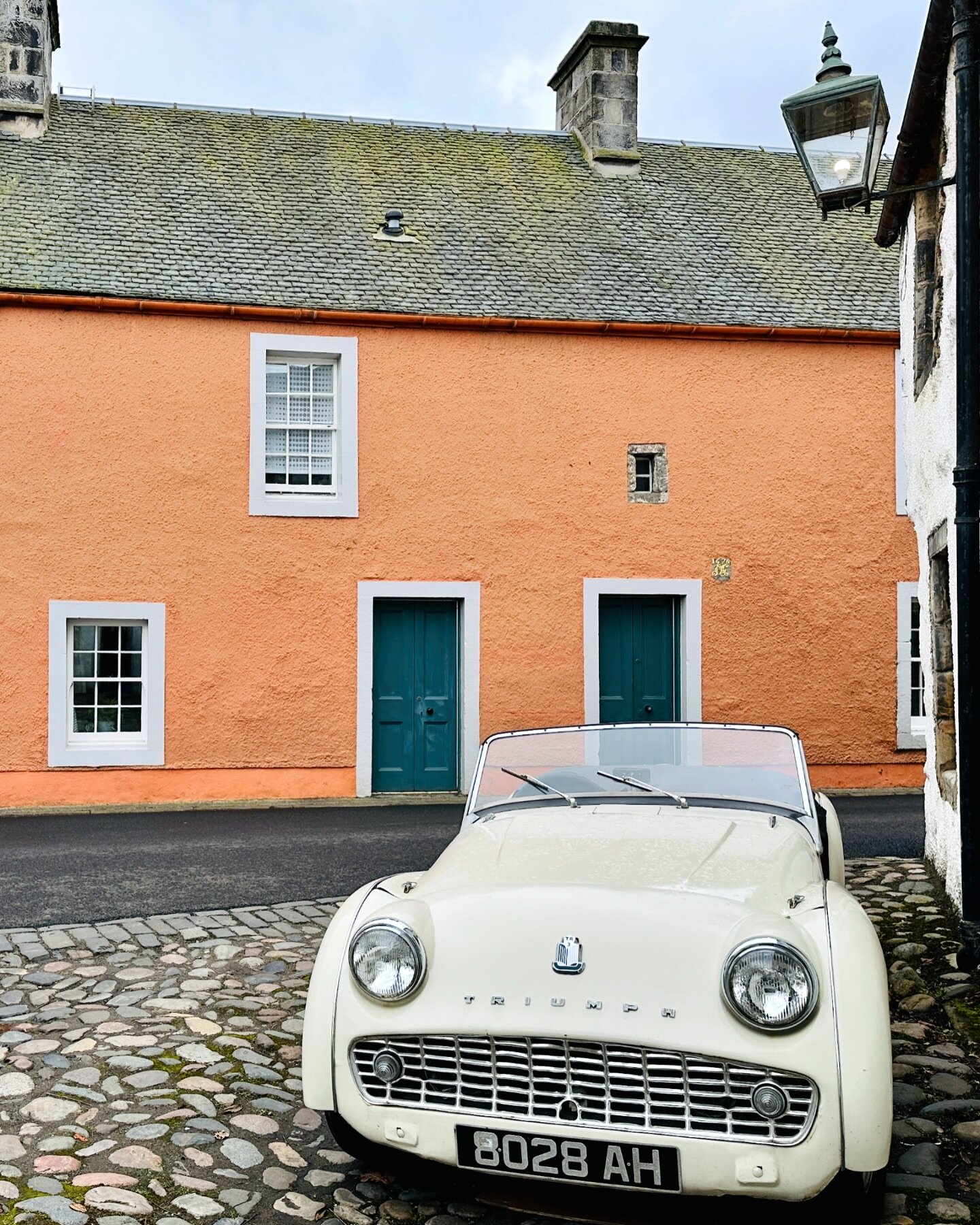 Cruising through history in the quaint streets of Culross, Scotland #vintagevibes #historiccharm #scotlandadventures