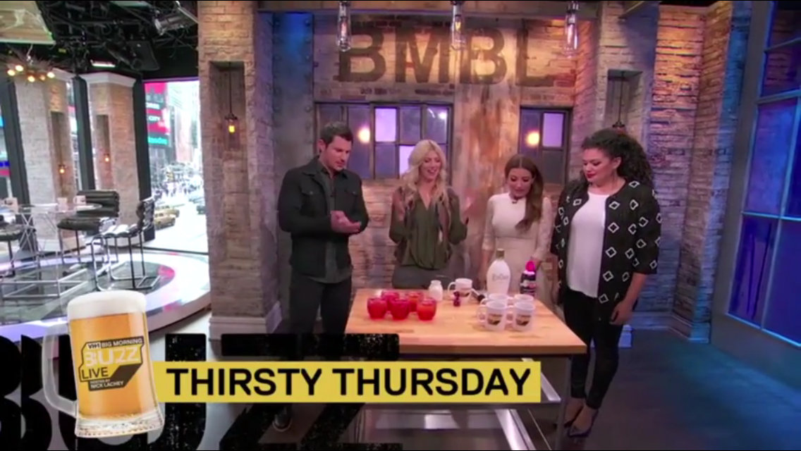 VH1 Big Morning Buzz Live- Valentine's Day Cocktails