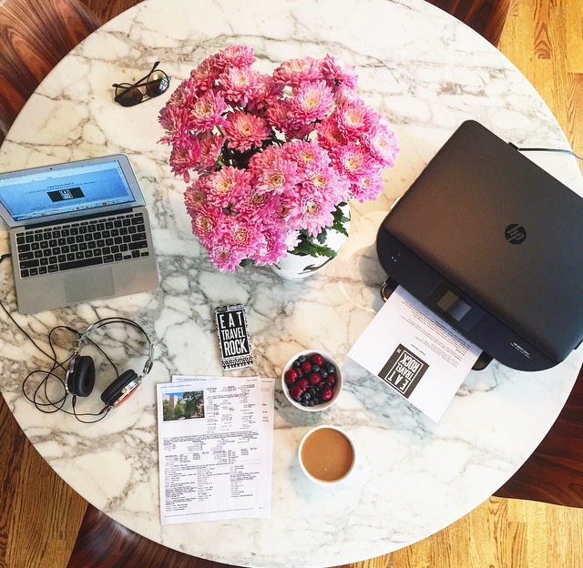 My morning routine