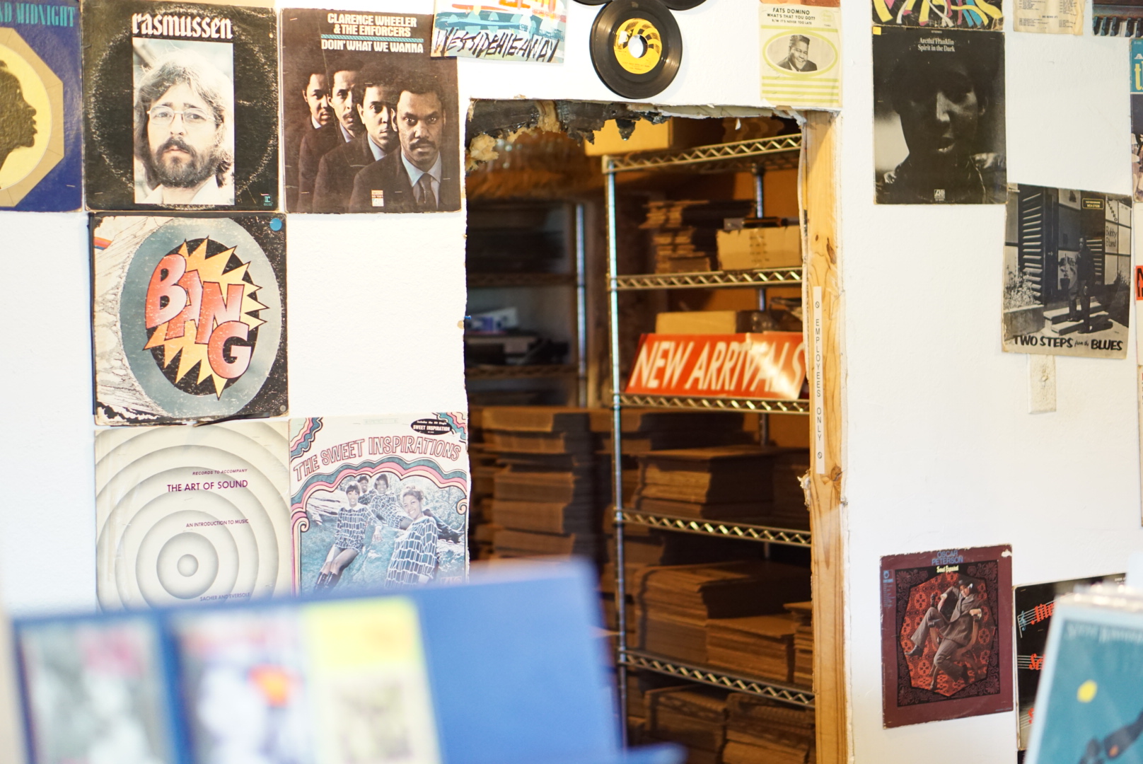 Inside the awesome Friends Of Sound Vinyl Shop