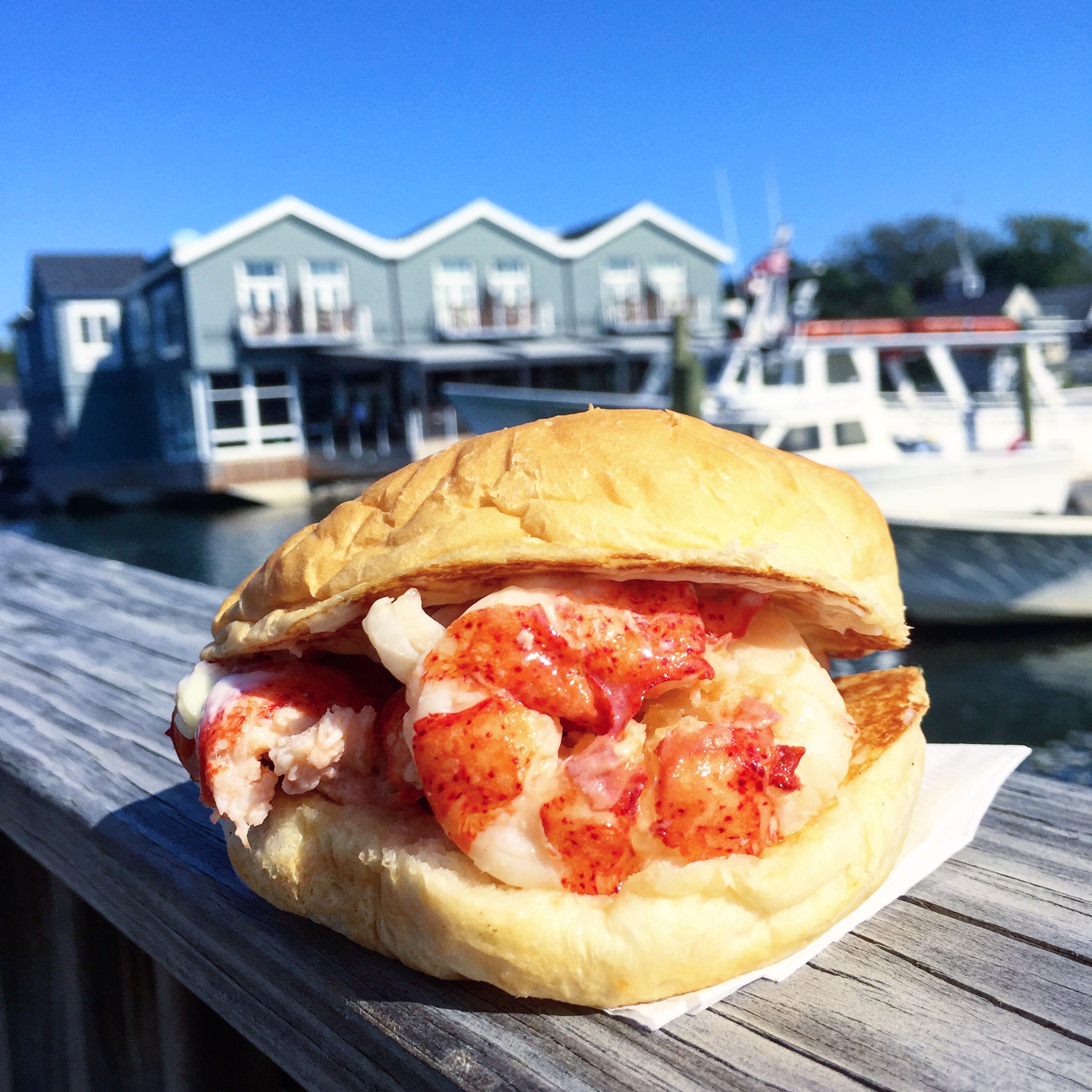 Lobster Roll at the Clam Shack