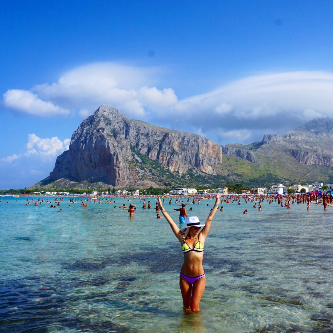 The beach at San Vito Lo Capo