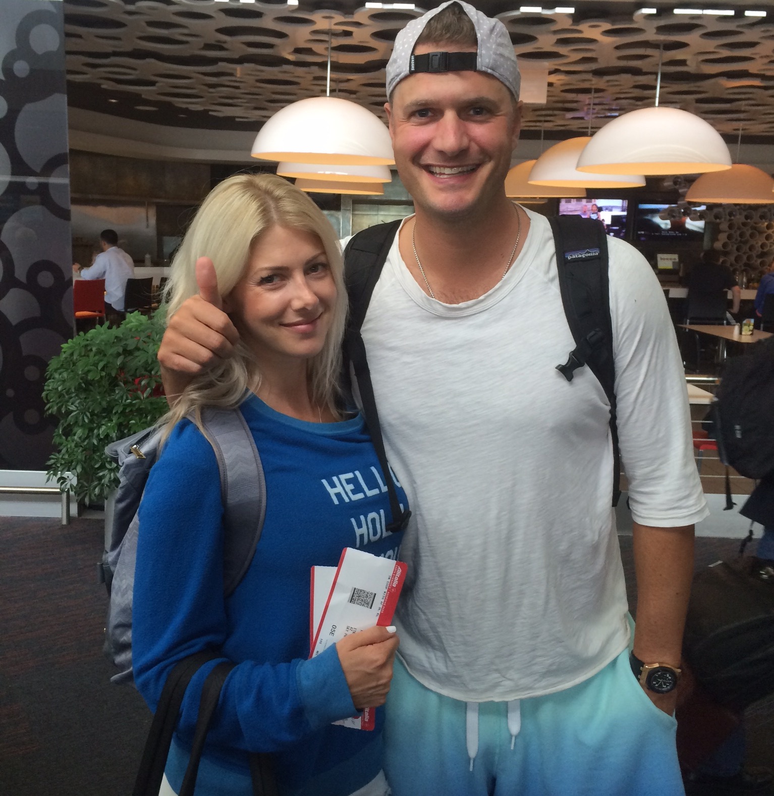 Lucky gal!