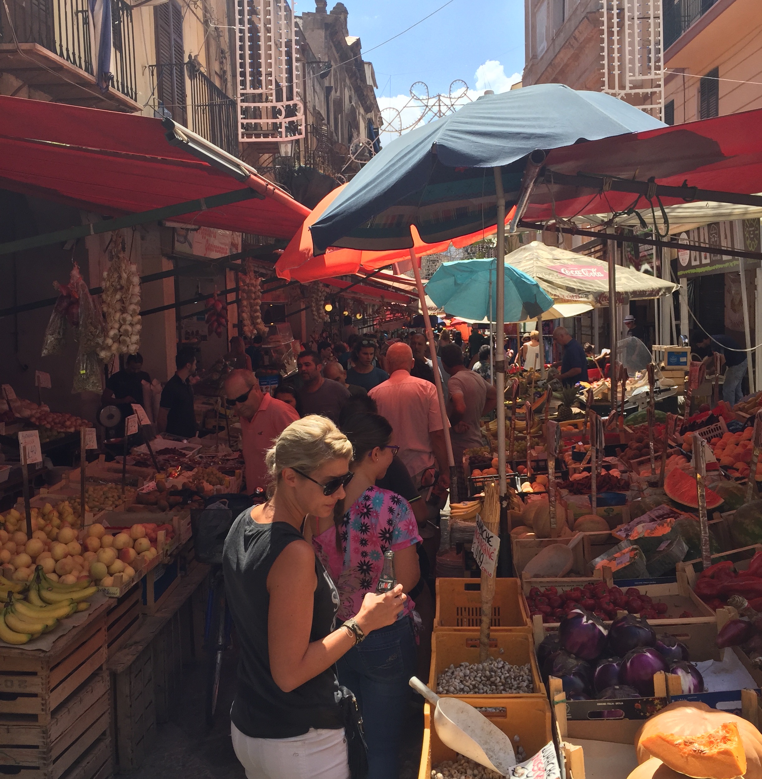 The Capo market in Palermo