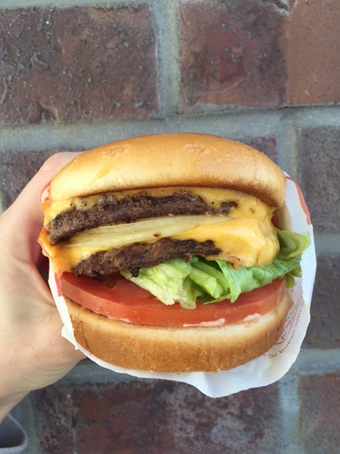 Obligatory In N Out Burger stop in Cali