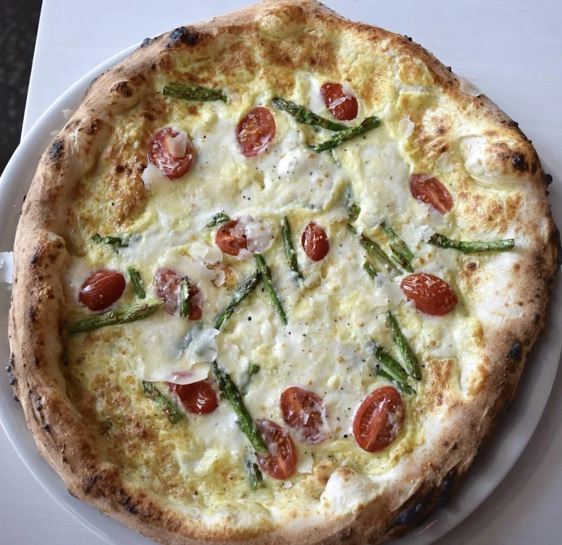 Breakfast pizza courtesy of Forno Rosso Pizzeria's Instagram