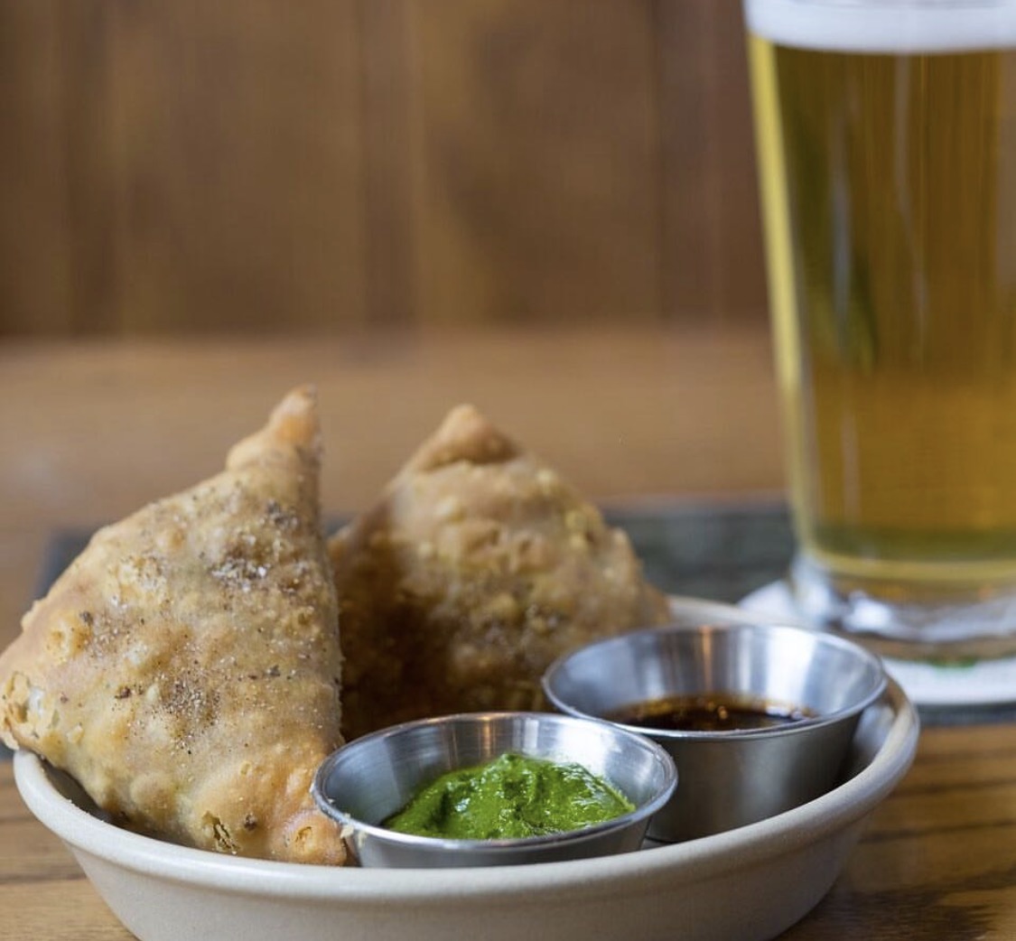 Samosas- courtesy of Pub Royale's Instagram