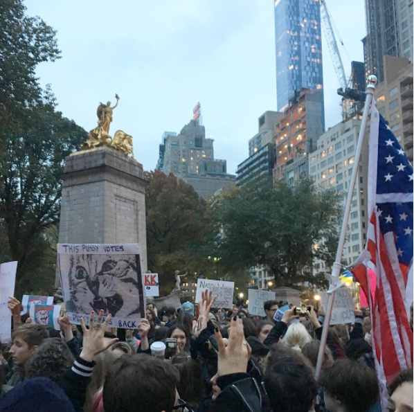 A NYC Protest by Emma Mercury