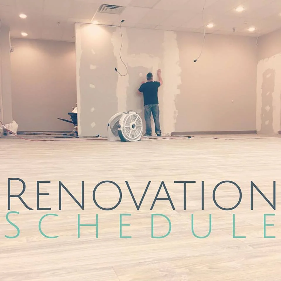 Renovation Schedule