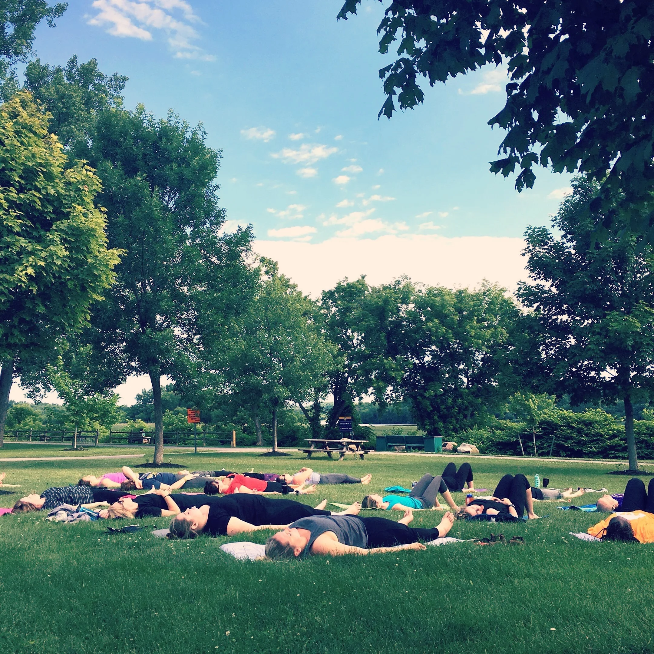 YOGA IN THE PARK