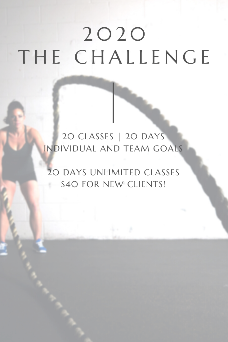 2020 THE CHALLENGE!