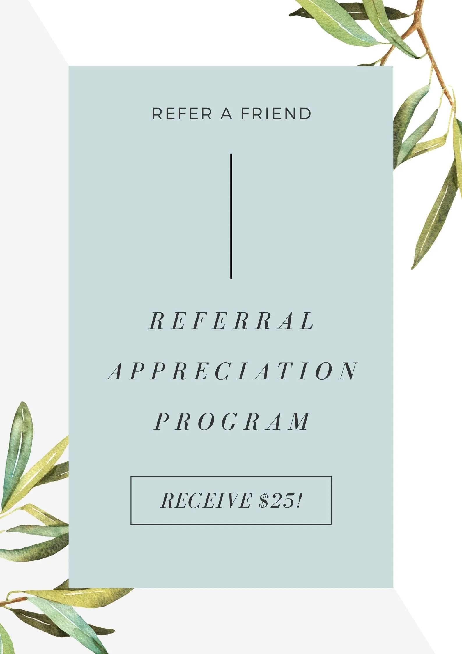 REFERRAL APPRECIATION