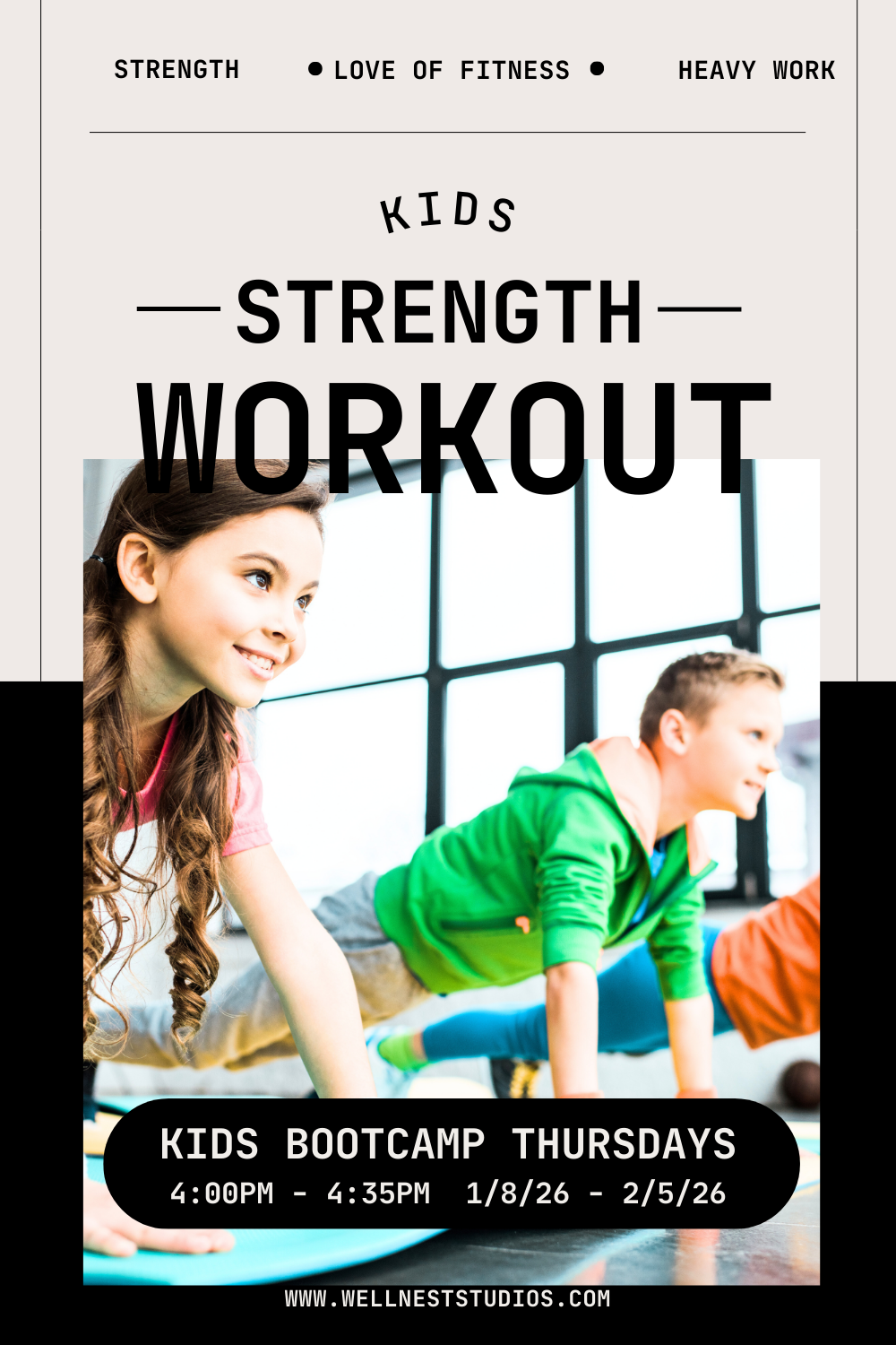 KIDS BOOTCAMP&nbsp;w/ Bill Laznovsky