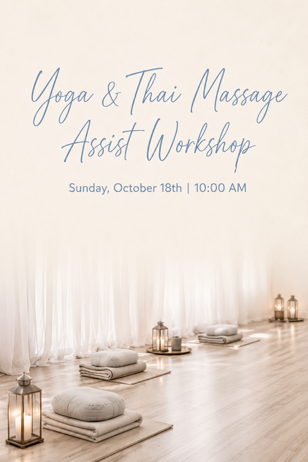 Yoga &amp; Thai Massage Assist Workshop&nbsp;