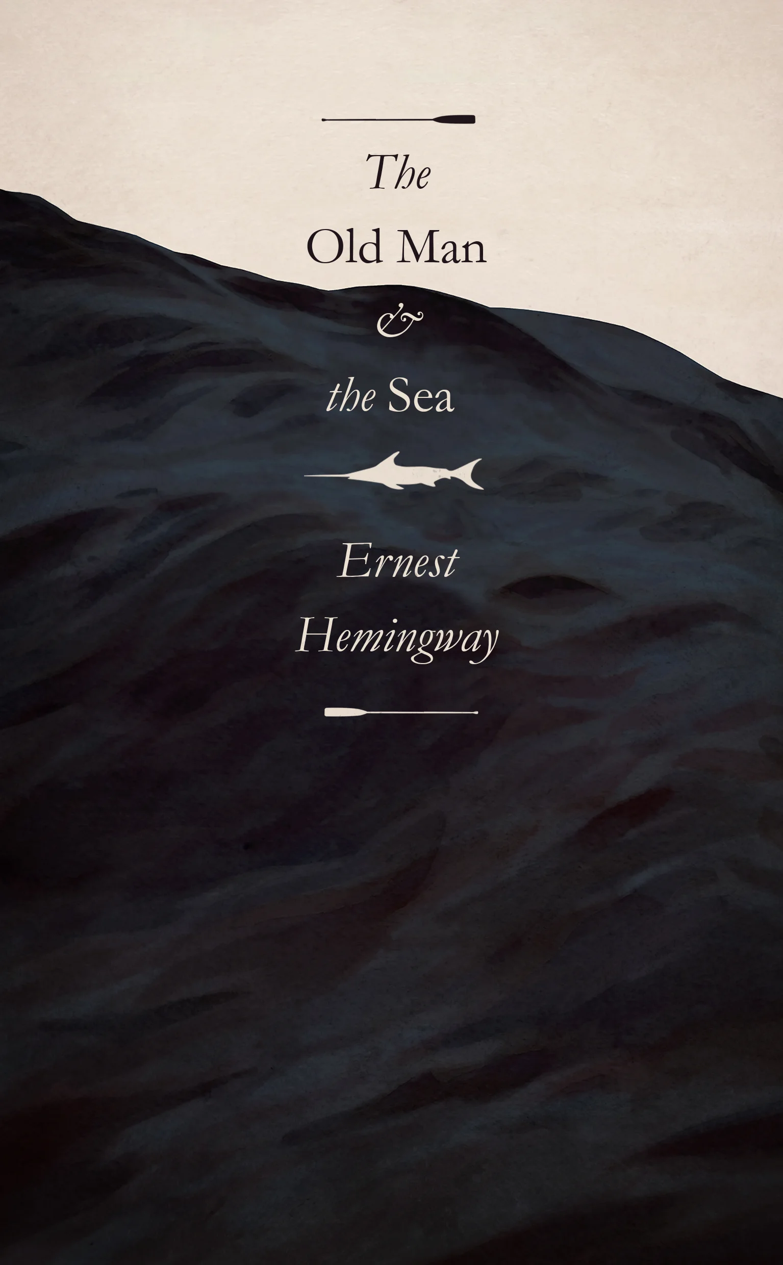 The Old Man & the Sea - Ernest Hemingway - Speculative book cover
