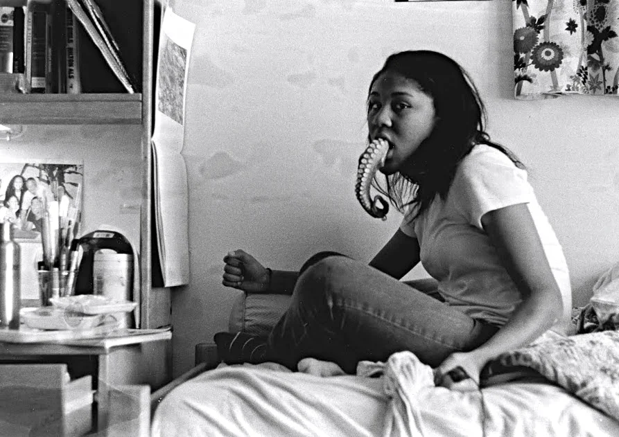 Portrait Assignment 35 mm black and white film