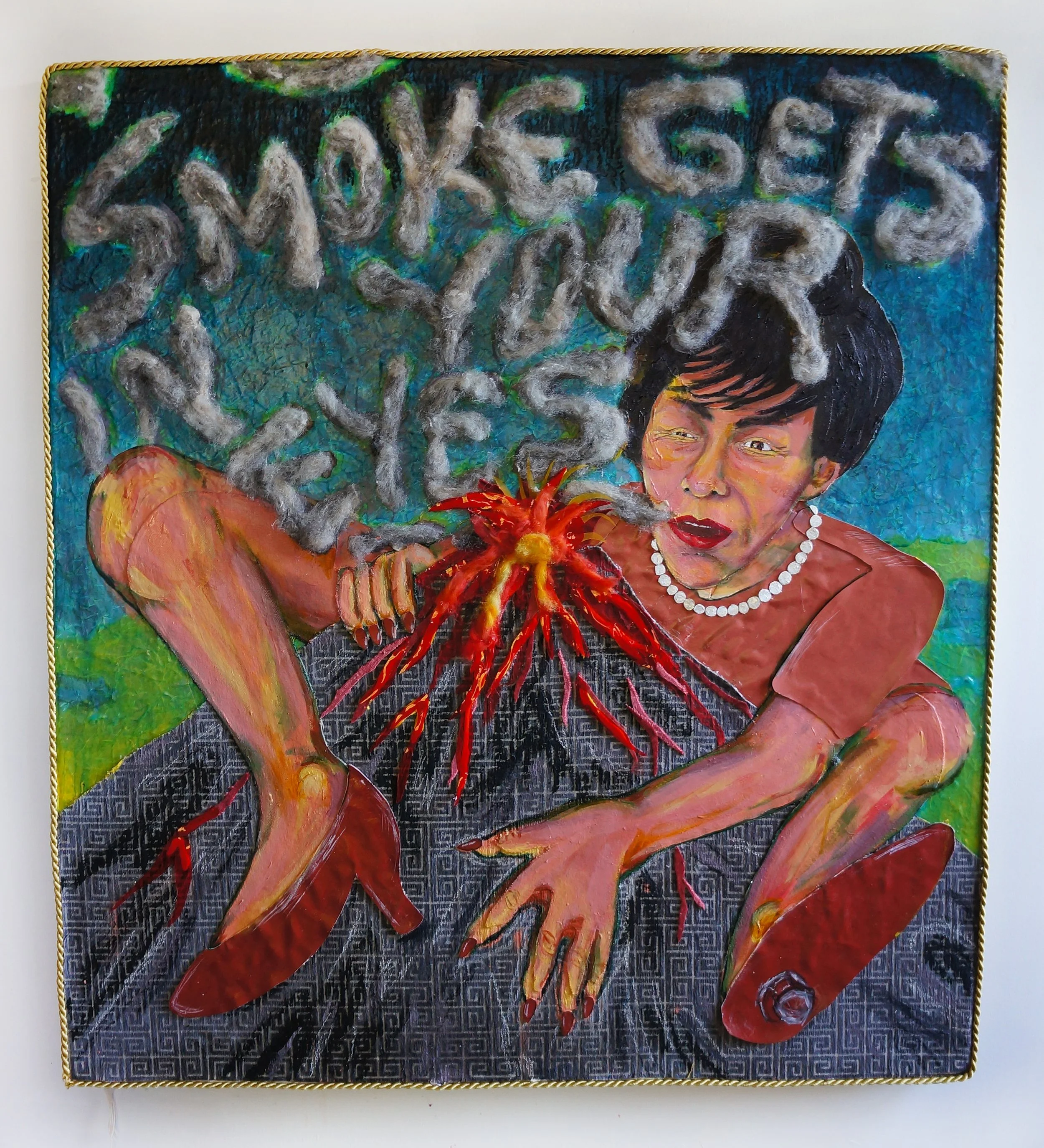 Smoke gets in your eyes 